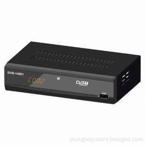 DVB-T Receiver, Supports HD/SD MPEG-4 and 1080P Video Formats